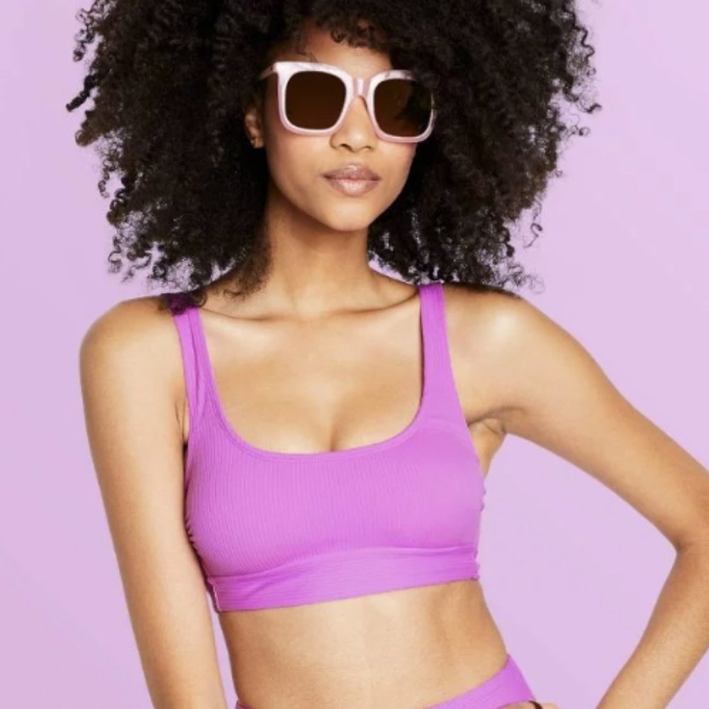 Stoney Clover Lane For Target Ribbed Bikini Top XS
